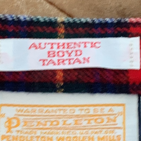 Vintage Pendleton Authentic Boyd Tartan Midi 100% Virgin Wool Made in USA Skirt - Picture 6 of 13